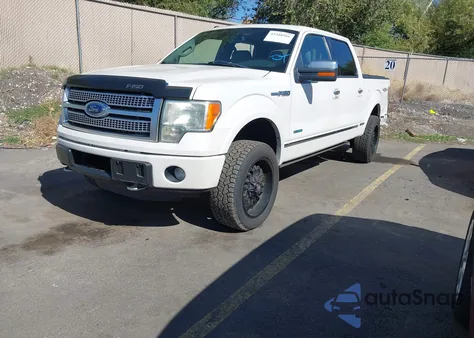 2012 Ford F-150 Platinum from USA, damaged, VIN 1FTFW1ET6CFC83331